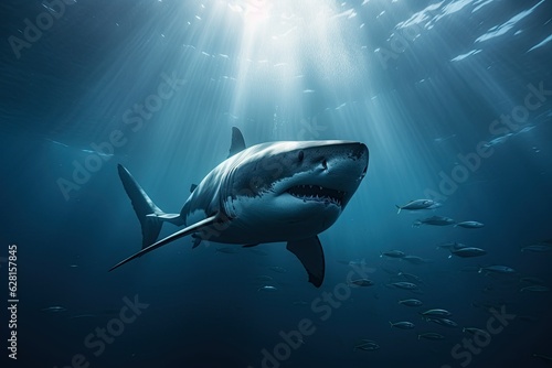 Shark underwater photography