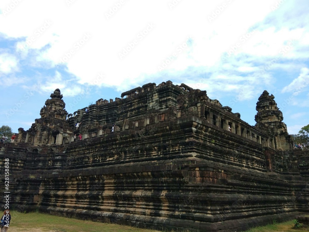 angkor wat and angkor thom , siemreap Cambodia