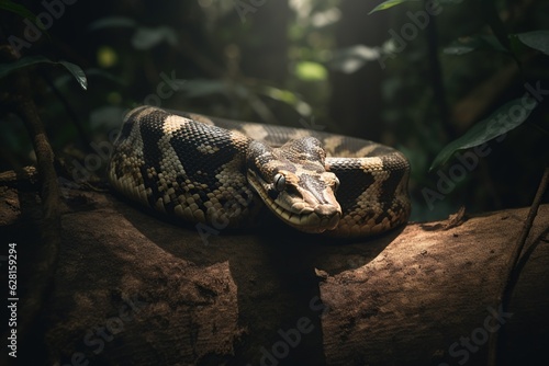 Snake photography upclose