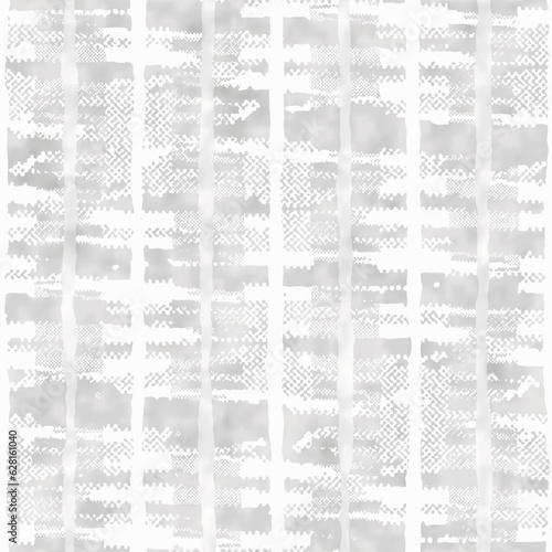 Subtle Watercolor-Dyed Irregularly Striped Pattern