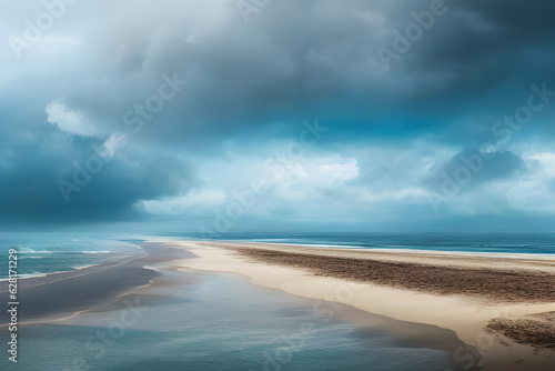 Summer on the beach,Generative AI