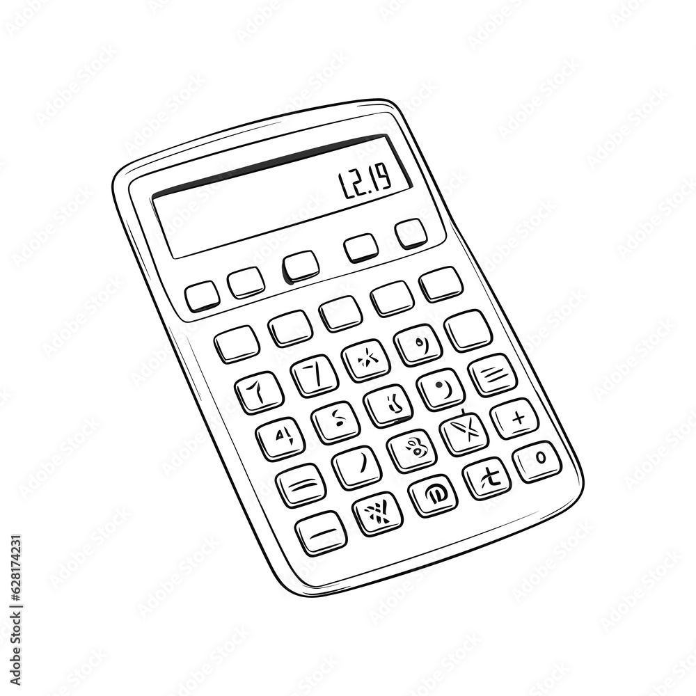 Calculator icon vector
Calculator icon vector