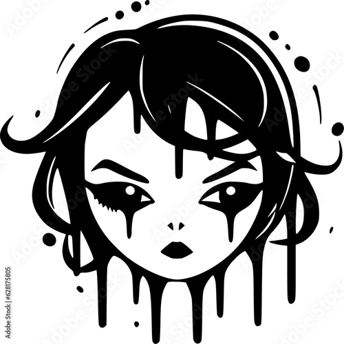 Gothic | Black and White Vector illustration