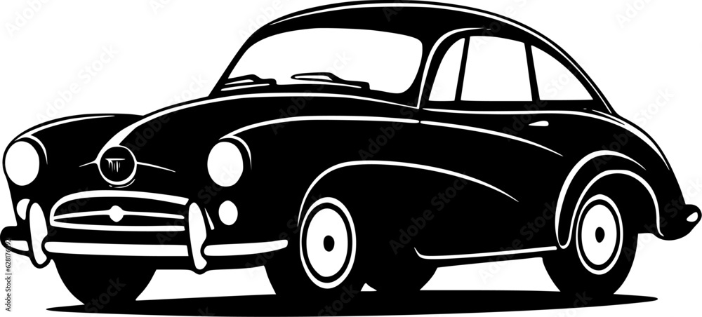 Car - High Quality Vector Logo - Vector illustration ideal for T-shirt graphic