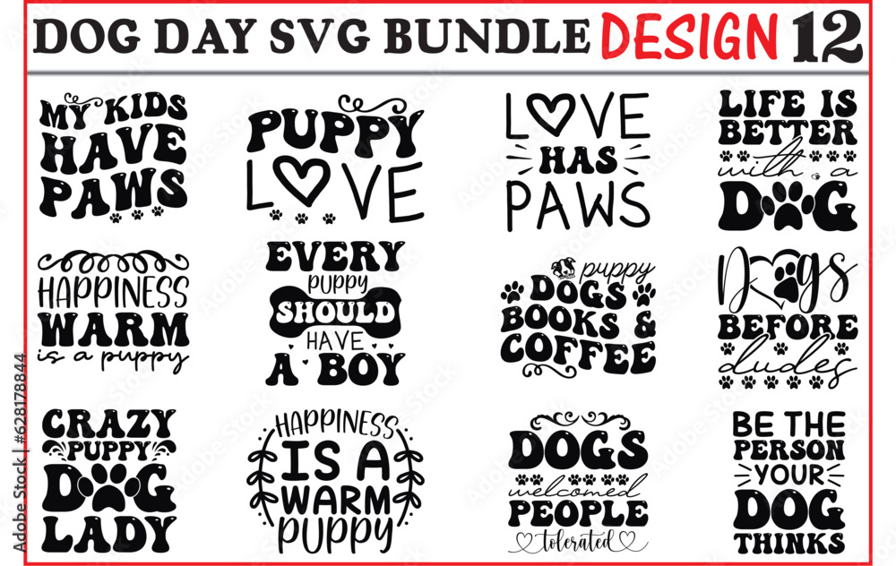 Dog Day SVG Bundle