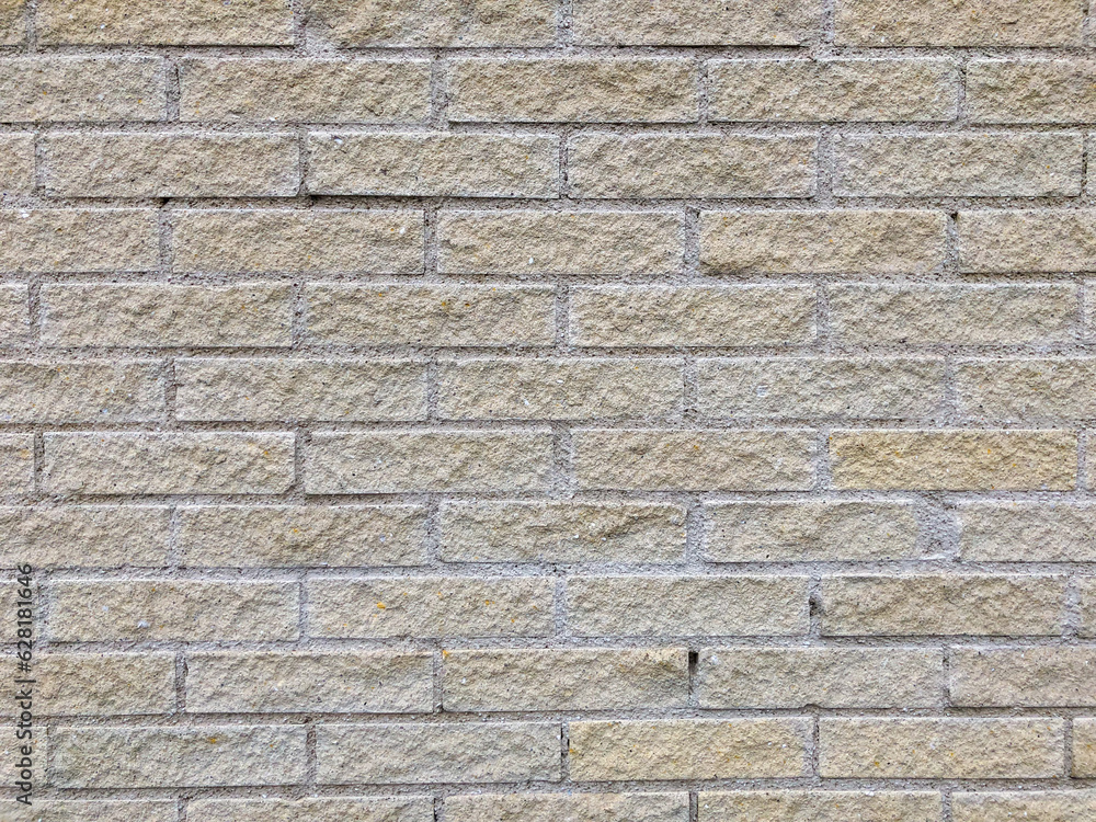 Fototapeta premium White brick wall on house in Scandinavia Sweden