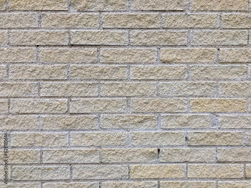 White brick wall on house in Scandinavia Sweden