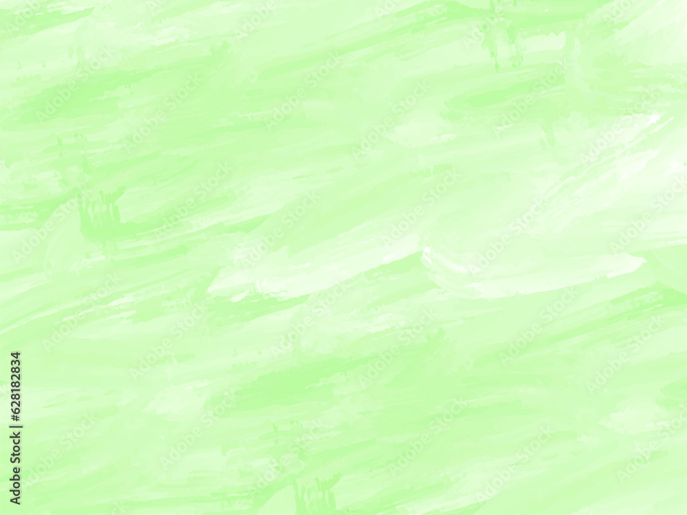 Modern Soft green watercolor texture background
