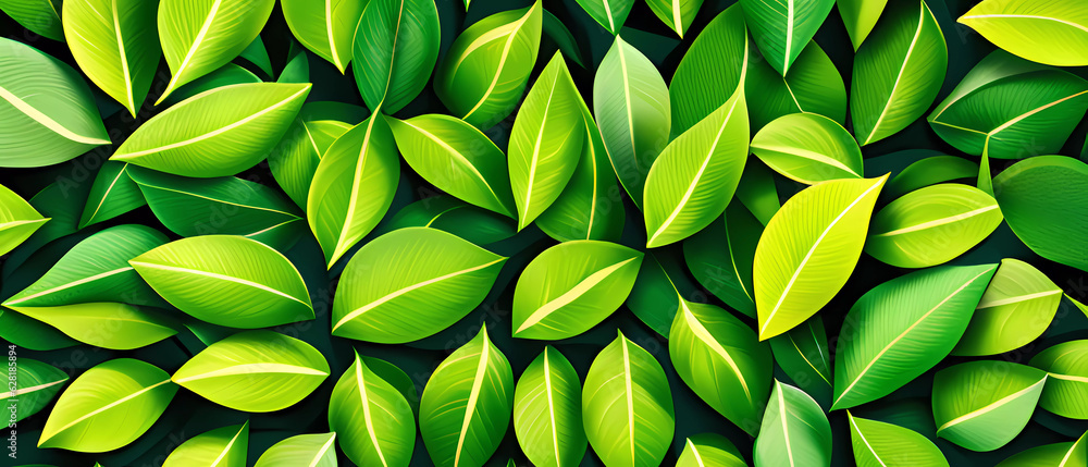 green leaves background green leaves background