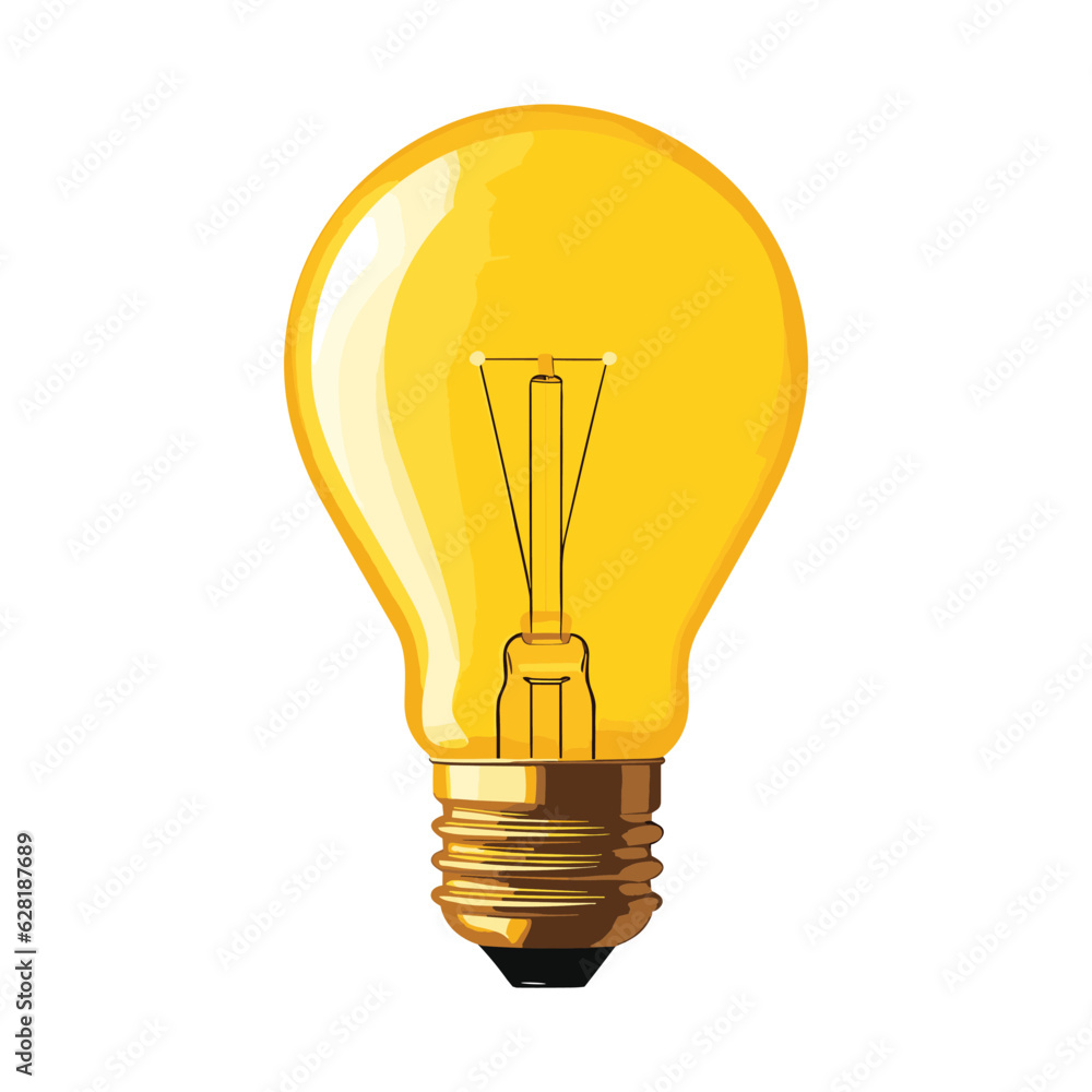 Creative hand drawn light bulb collection vector Creative hand drawn light bulb collection vector