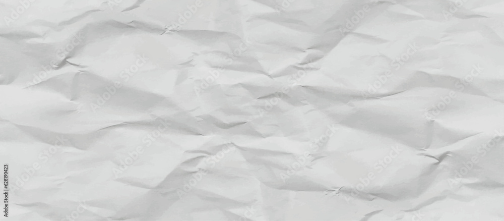 White creased crumpled paper sheet texture can be use as background. Ragged White Paper, white waxed packing paper texture. White creased crumpled paper sheet texture can be use as background. Ragged White Paper, white waxed packing paper texture.