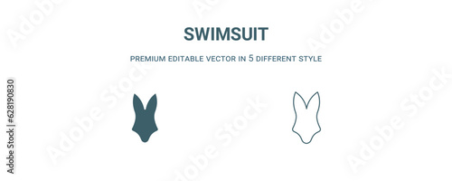 swimsuit icon. Filled line swimsuit icon from summer collection. Outline vector isolated on white background. Editable swimsuit symbol Free Download swimsuit icon. Filled line swimsuit icon from summer collection. Outline vector isolated on white background. Editable swimsuit symbol - GFXLoad