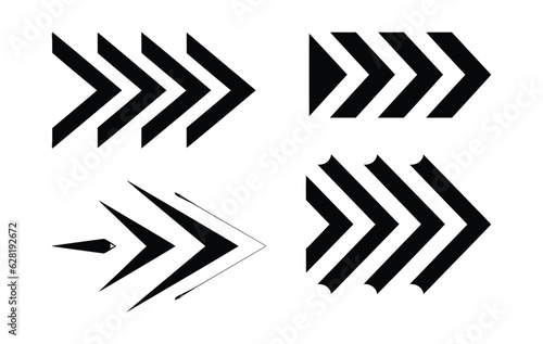 Directional arrow icon collection 