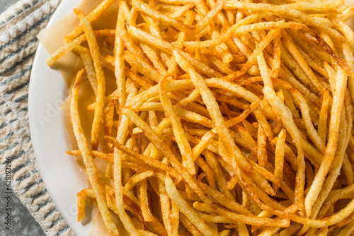 Obraz na plátne Homemade Shoesttring French Fries