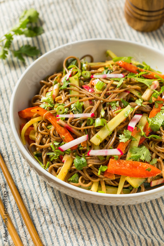 Healthy Organic Asian Noodle Salad