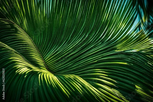 palm tree leaves