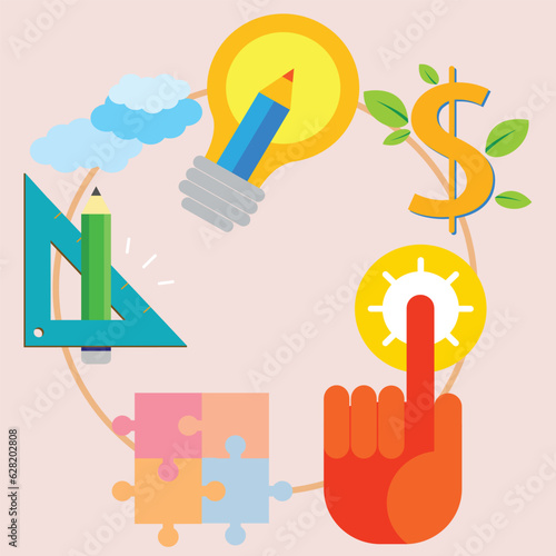 Investment or saving growth, growing wealth, financial and banking forecast, earning profit or grow income or mutual fund return concept.