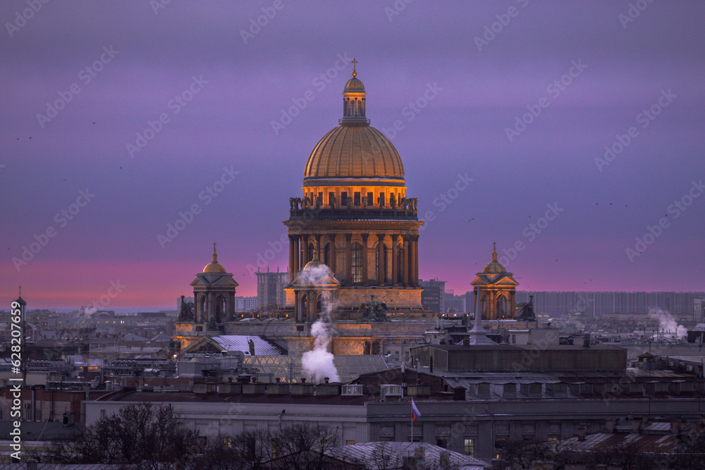 view of the town Saint Petersburg
