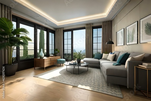 modern living room with sofa  modern living room