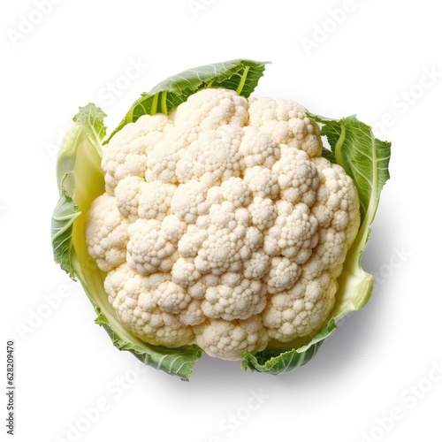 Cauliflower Isolated on White Background