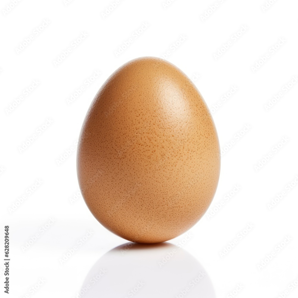 Chicken Egg Isolated on White Background Chicken Egg Isolated on White Background