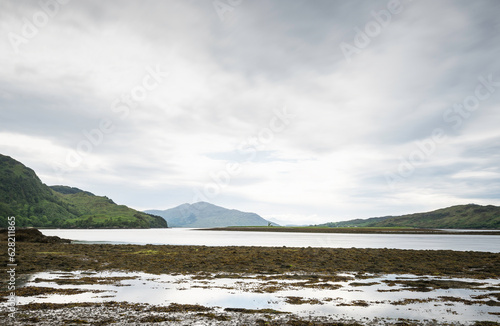 landscape along the road from Ballaculish to the isle of Skye, Scotland photo