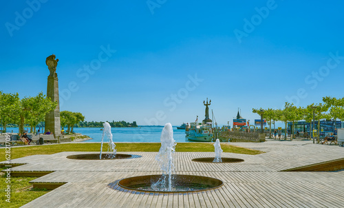Constance, historical architecture and natural landscapes