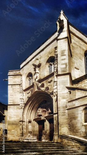 Stunning Collegiale Saint Agricol in Avignon, 14th-century Church with Saint Agricol Relics. photo