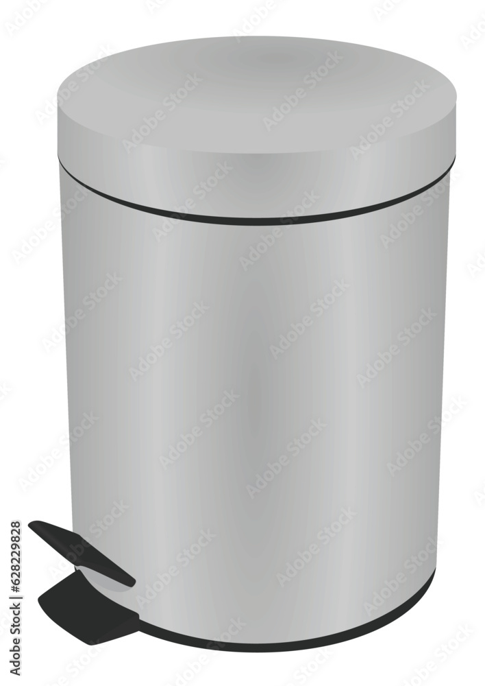 Home recycle bin. vector illustration Home recycle bin. vector illustration