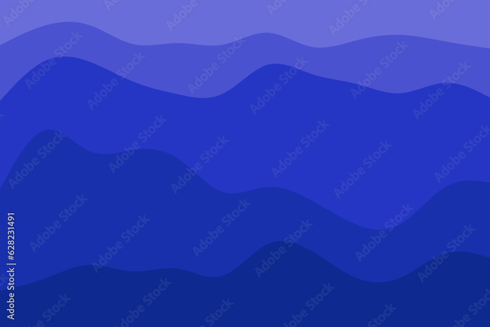 multiple layers dark blue background seamless