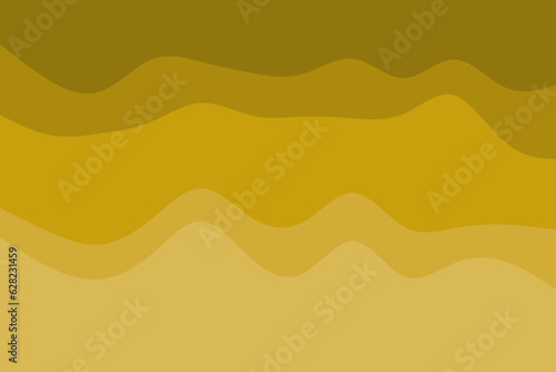 abstract golden background with waves