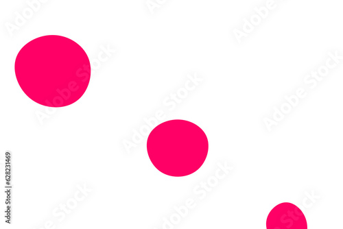 red sphere isolated on white background