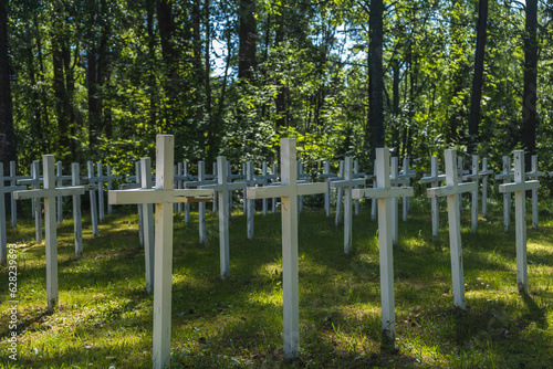 Old Finnish burial in Lumivaara