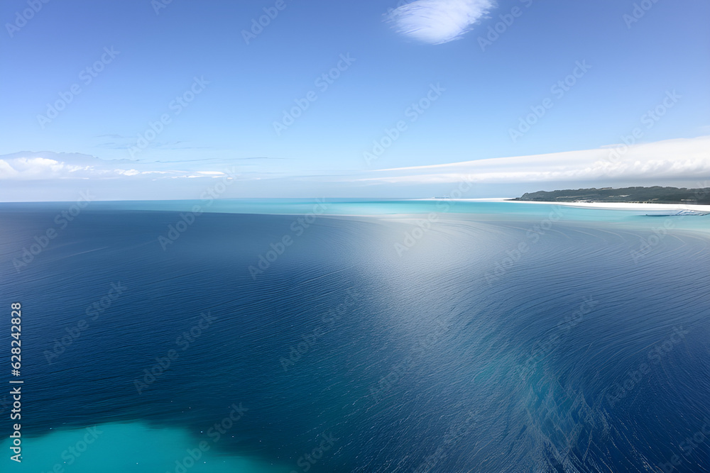 sea and sky, Generative AI