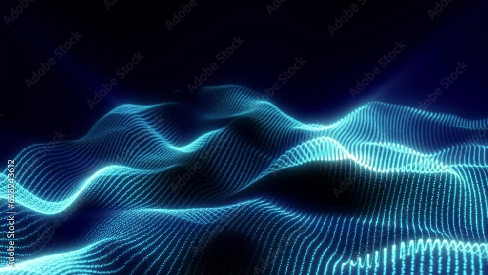 background with blue waves background with blue waves