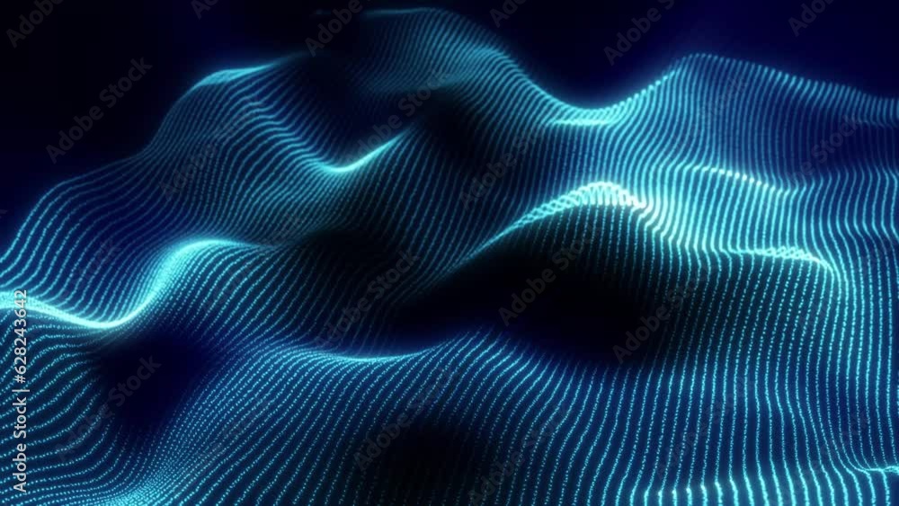 background with blue waves background with blue waves