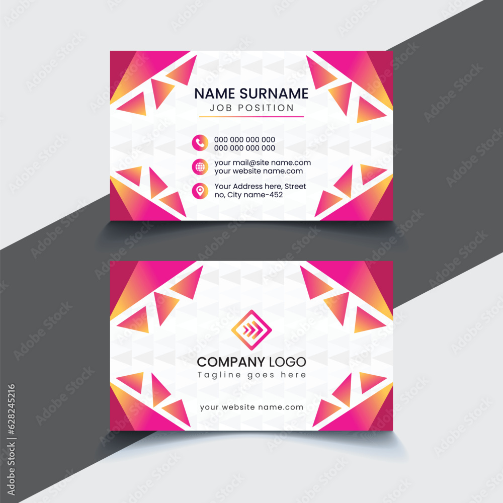print business card template