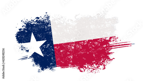 texas, texas flag -vector illustration, grunge country flag