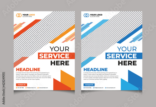 Set two color of modern creative minimalist corporate business flyer design vector template, Flyer Design Sale Create Eye-Catching Flyers Today, Exclusive Flyer Design sale, set of flyer design
