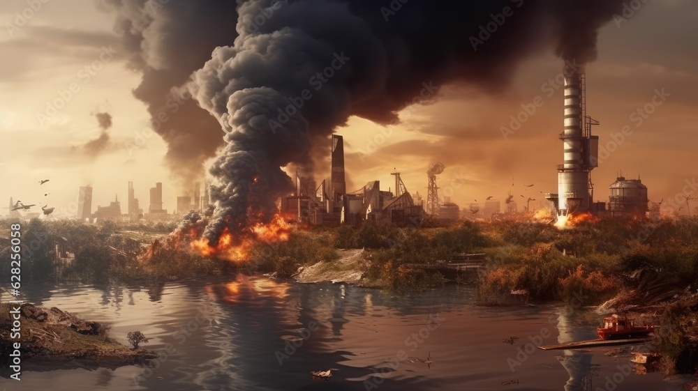 The presence or introduction of substances into the environment that cause harm or disrupt the balance of ecosystems The presence or introduction of substances into the environment that cause harm or disrupt the balance of ecosystems