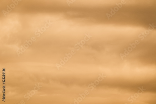 A large storm formed, powdered dust and sand on the ground were blown into the clouds, causing the orange glow to look horrible. extreme weather events.