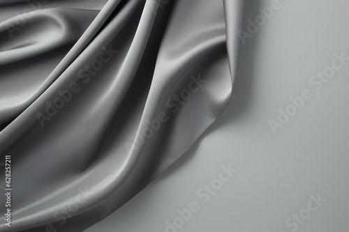 Gray Fabric with Space for Creativity, Generative AI