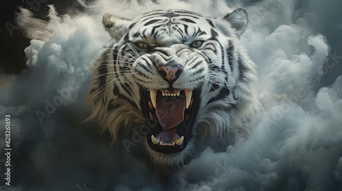 Foto white tiger