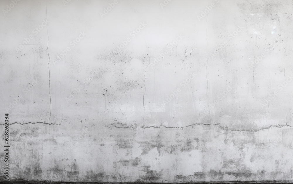 Fototapeta premium Blank concrete white wall texture background