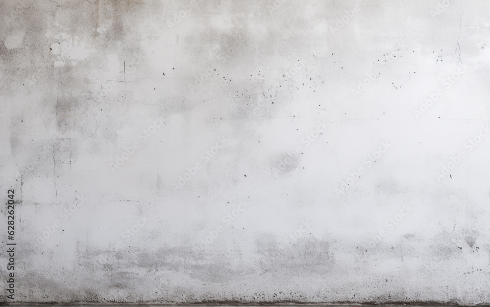 Obraz premium Blank concrete white wall texture background