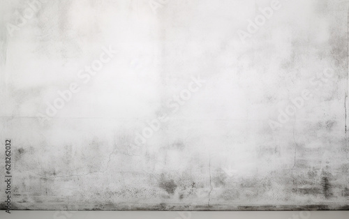 Blank concrete white wall texture background