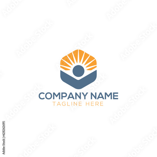 Training Career Logo Design Vector
