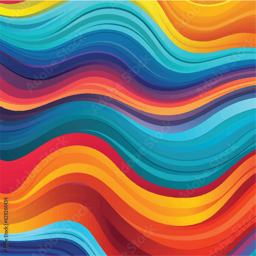 Multi layers color texture 3D papercut layers in gradient vector banner. Carving art. Cover layout material design template. Abstract realistic papercut decoration textured with cardboard wavy layers.