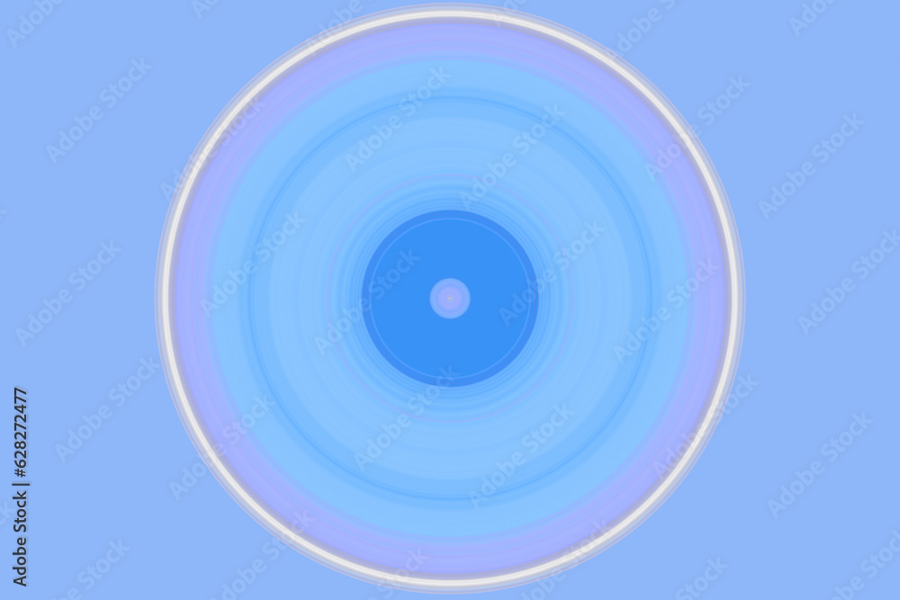 Hellblauer Hintergrund mit farbigen Ringen; konzentrische Kreise mit rotierendem Eindruck um den Mittelpunkt; unscharfer Hintergrund mit Platz für Text Hellblauer Hintergrund mit farbigen Ringen; konzentrische Kreise mit rotierendem Eindruck um den Mittelpunkt; unscharfer Hintergrund mit Platz für Text