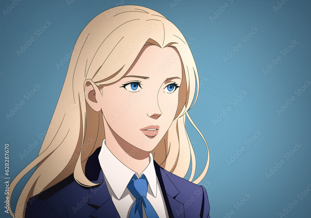 Female office worker. Portrait of beautiful woman in business suit. Generative AI. Female office worker. Portrait of beautiful woman in business suit. Generative AI.